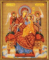 Набор для вышивания бисером Всецарица Богородица