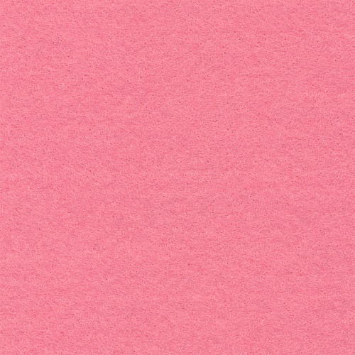 Фетр декоративный 100% полиэcтер толщина 1 мм 30 х 45 см Розовый