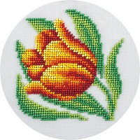 Набор для вышивания бисером Тюльпан 