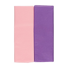 Бумага тишью Розовый/фиолетовый 50 х 70 см 10 шт