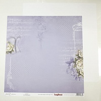 Джульетта Грация, бумага для скрапбукинга односторонняя 30.5x30.5 см. ScrapBerry's