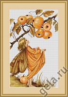 Набор для вышивания Дикая яблоня 18,5 х 29 см