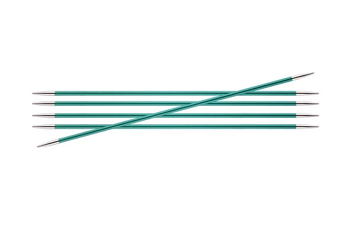 Спицы чулочные KnitPro Zing d 8,0 см длина 20 см