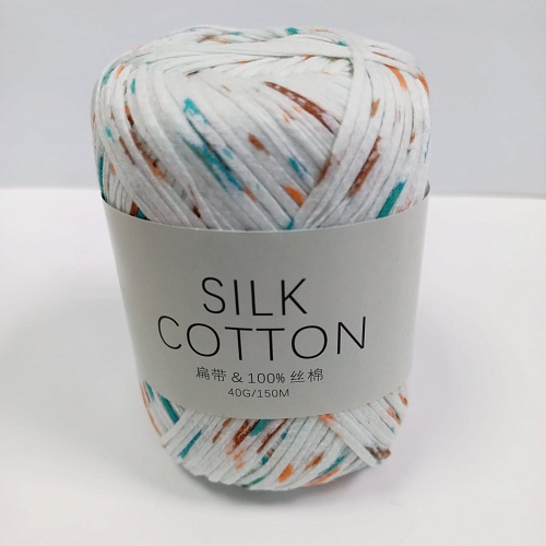 Пряжа Silk Cotton 100% хлопок 160 м 40 гр