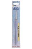 Крючок GAMMA  для вязания с прорезин. ручкой алюминий  d 3,5 мм