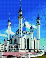 Алмазная мозаика Мечеть Кул-Шариф 40 х 50 см