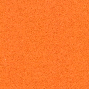 Фетр декоративный 100% полиэcтер толщина 1 мм 30 х 45 см Оранжевый/люминесцентный