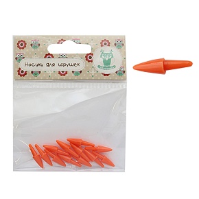 Носик-морковка пластиковый 11 мм SOVUSHKA