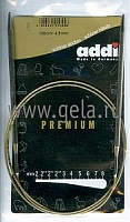 Спицы Addi круговые супергладкие d 4.5 мм длина 100 см