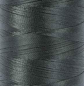346, Нитки полиэстер обувные Темно-серый 45.7 м Micron