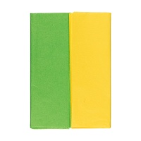Бумага тишью Желтый/зеленый 50 х 70 см 10 шт