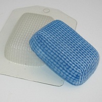 Пластиковая форма для мыла Вязаное мыло
