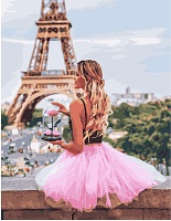 Картина по номерам Цветок Парижа