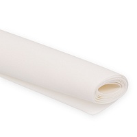 Пластичная замша Белый 1 мм 60 х 70 см