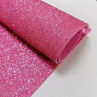 Фоамиран глиттерный Premium Розовый 2 мм 20 х 30 см 