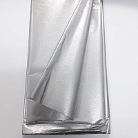Бумага тишью металлик Серебро 50 х 66 см 10 шт