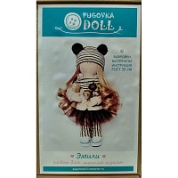 Набор для шитья куклы Pugovka Doll Эмили