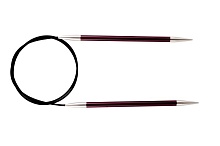 Спицы круговые укороченные KnitPro Zing d 6,0 мм длина 40 см