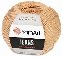 Пряжа YARNART Jeans 55% хлопок 45% акрил 160 м 50 гр