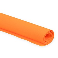 Пластичная замша Оранжевый 1 мм 60 х 70 см