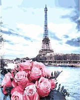 Картина по номерам Розы во Франции