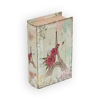 Шкатулка-книга Цветы в Париже 17 х 11 х 5 см Gamma