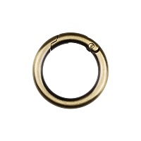 Карабин-кольцо Бронза металл d 25 мм