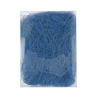 Сизалевое волокно Голубой 20 гр