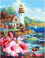 Картина по номерам Весенний маяк