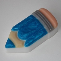 Пластиковая форма для мыла Карандаш 