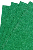 Фоамиран глиттерный Premium Темно-зеленый 2 мм 20 х 30 см 