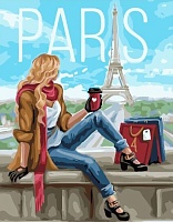 Картина по номерам Утро в Париже