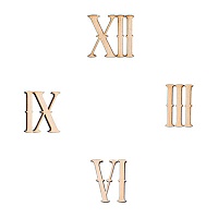 Заготовка для декорирования Римские цифры фанера 2,4 см 4 шт Mr. Carving