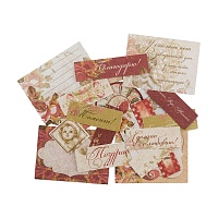 Декоративные элементы Карточки Старинный романс Mr. Painter