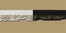 Эластичная декоративная лента Черный 12 мм BLITZ